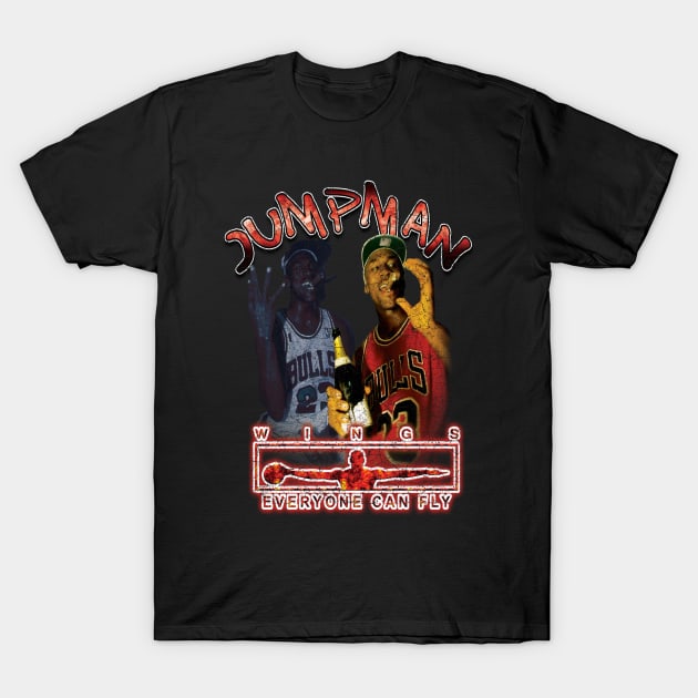 JUMPMAN VINTAGE T-Shirt by Chasin Thrills Clothing Company 